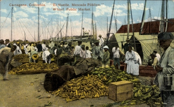 PC Cartagena, Colombia, Wharf Public Market