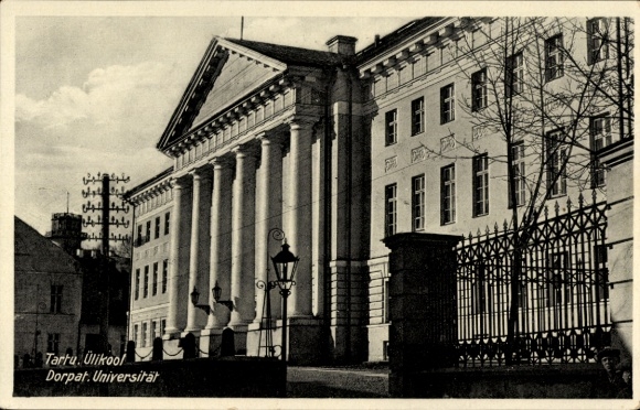 Ak Tartu Dorpat Estland, Universität
