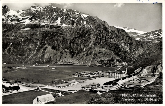 Ak Andermatt Kanton Uri, Kasernen