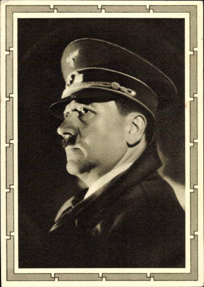 Ganzsachen Ak Führer und Reichskanzler Adolf Hitler, Portrait