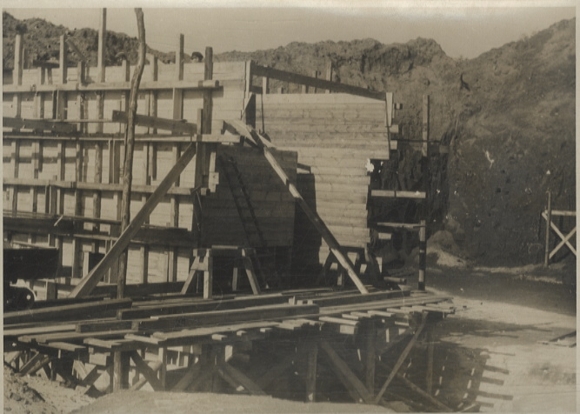 Original Foto Berlin Lichtenberg, Baustelle Kraftwerk Klingenberg, um 1947