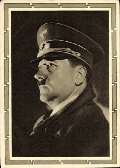 Ganzsachen Ak Führer und Reichskanzler Adolf Hitler, Portrait