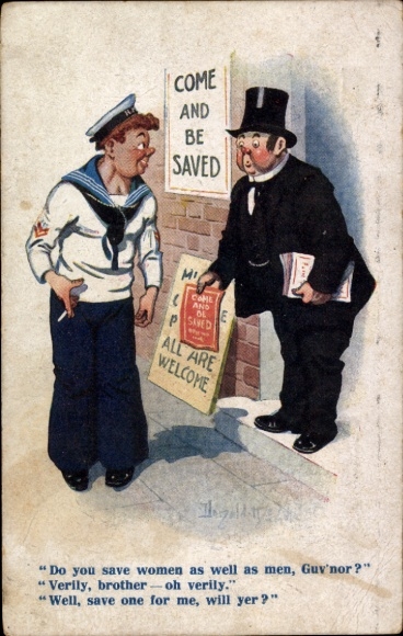 Künstler Ak McGill, D., Nobler Mann, Marinesoldat, Zigarette