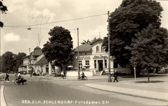Ak Berlin Zehlendorf, Potsdamer Straße