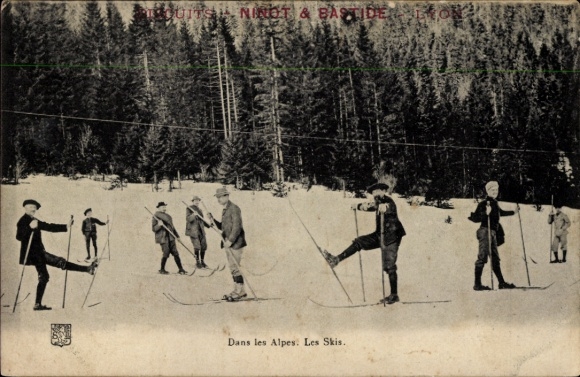 Ak Wintersport, Dans les Alpes, Skiläufer