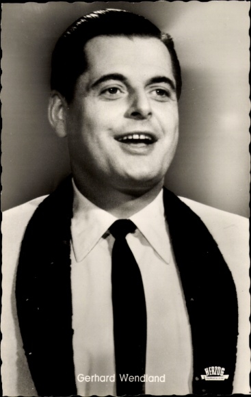 Foto Schauspieler Gerhard Wendland, Portrait