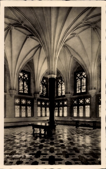 Ak Marienburg Malbork Westpreußen, Sommer-Remter