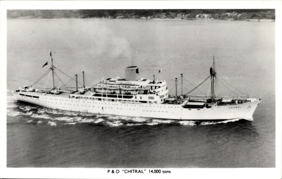 Foto P&O-Schiff „Chitral“