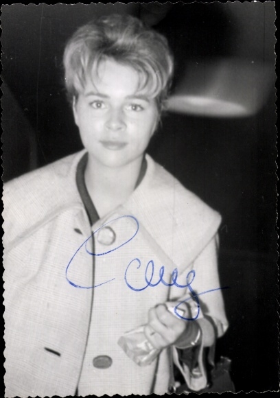 Foto Schauspielerin und Sängerin Cornelia Froboess, Portrait, Autogramm