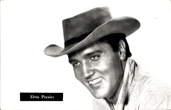 Ak Sänger Elvis Presley, Portrait