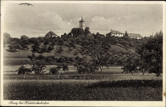 Ak Berg Ailingen Friedrichshafen am Bodensee, Gesamtansicht