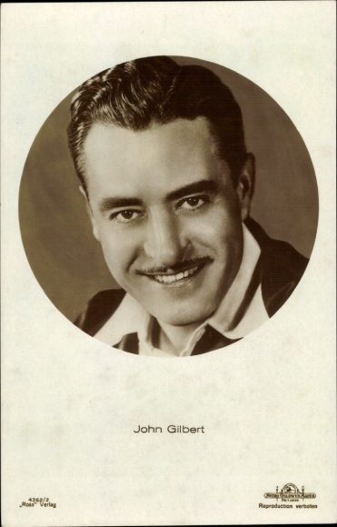 Ak Schauspieler John Gilbert, Portrait, Ross Verlag 4262/2