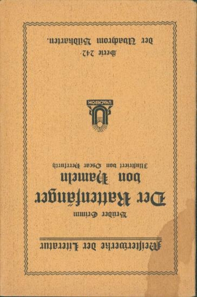 6 AK im Umschlag Der Rattenfänger von Hameln, Brüder Grimm, von O. Herrfurth, Serie 242
