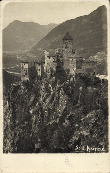 Ak Bozen Bolzano Südtirol, Burg Karneid