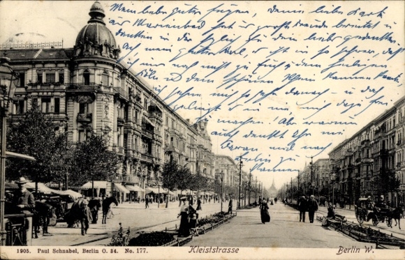 Ak Berlin Schöneberg, Kleiststraße