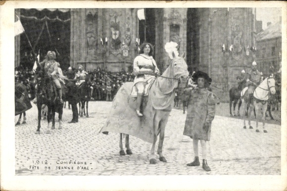 Ak Compiègne Oise, Fêtes de Jeanne d'Arc, 1912