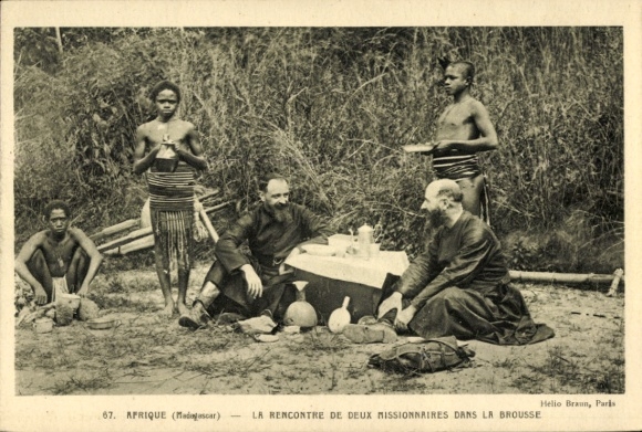 Ak Madagaskar, Missionare und Einheimische