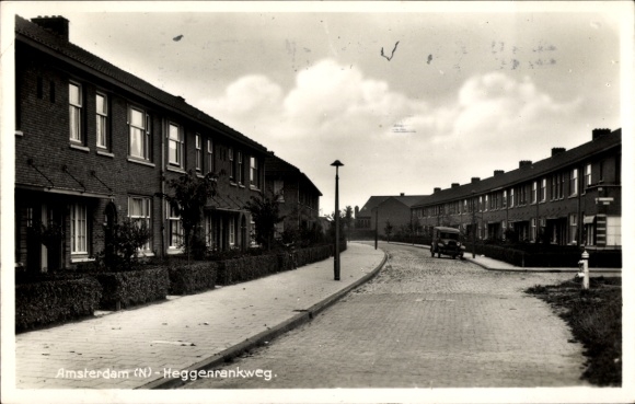 Ak Amsterdam Nordholland Niederlande, Heggenrankweg