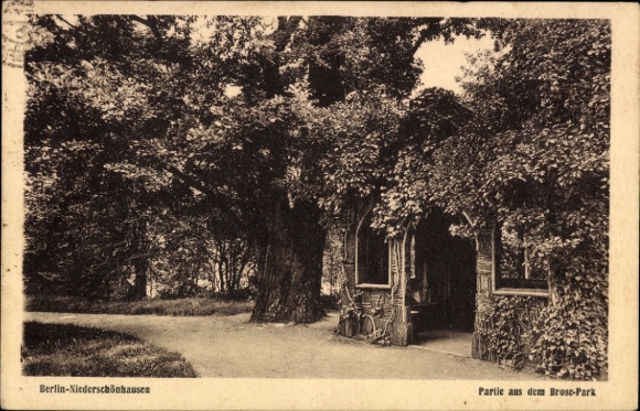Ak Berlin Pankow Niederschönhausen, Brose-Park