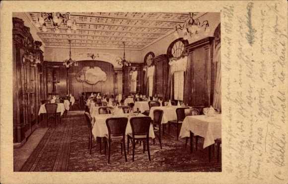 Ak Berlin Tiergarten, Weinstuben Kempinski, Mosel-Saal