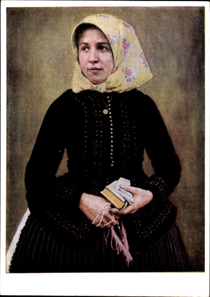 Künstler Ak Retzlaff, Hans, Junge Bäuerin aus Guttenbrunn in Festtracht, Banater Schwaben, VDA