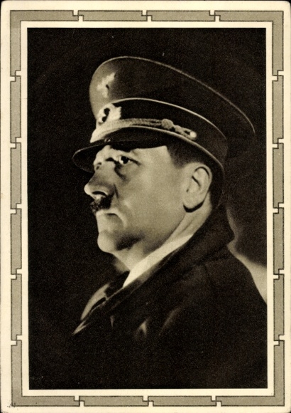 Ganzsachen Ak Führer und Reichskanzler Adolf Hitler, Portrait