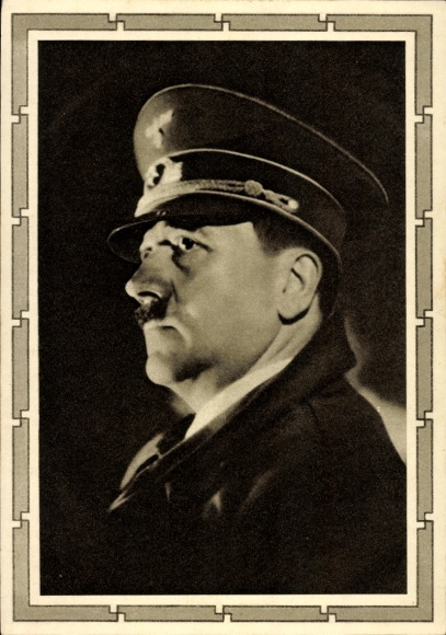 Ganzsachen Ak Führer und Reichskanzler Adolf Hitler, Portrait