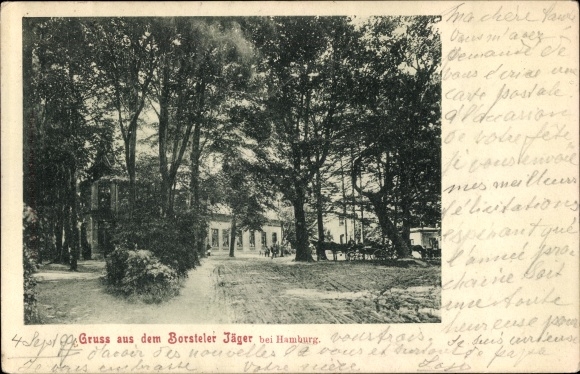 Ak Hamburg Groß Borstel, Borsteler Jäger