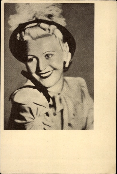 Ak Opernsängerin Else Balster, Soubrette, Portrait, Autogramm