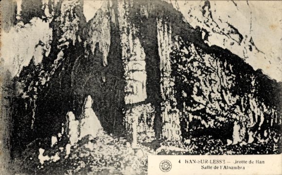 Ak Han sur Lesse Wallonien Namur, Grotte de Han, Salle de l'Alhambra