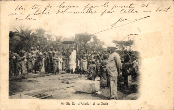 Ak Dahomey Benin, Gi Gla Roi d'Alladah el sa Suite