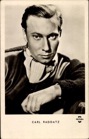 Ak Schauspieler Carl Raddatz, Portrait