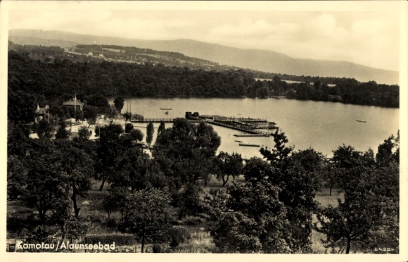 Ak Chomutov Komotau Reg. Aussig, Alannseebad