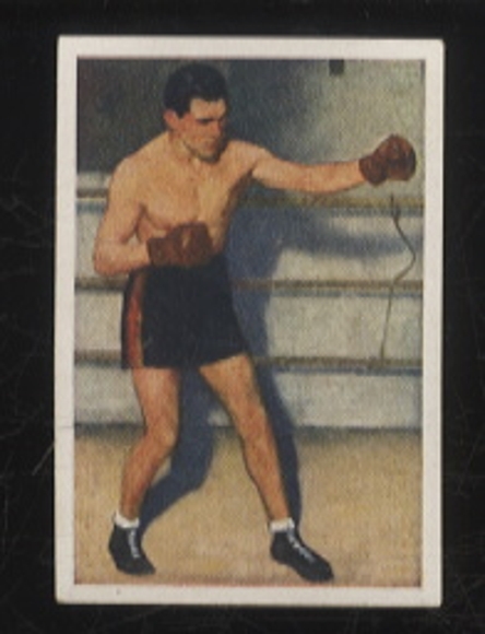 Sammelbild Jasmatzi Dresden, Boxer von Weltklasse, Max Schmeling, ca. 6 x 4 cm