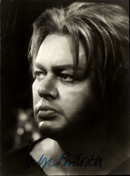 Foto Opernsänger Helge Brilioth, Portrait, Autogramm