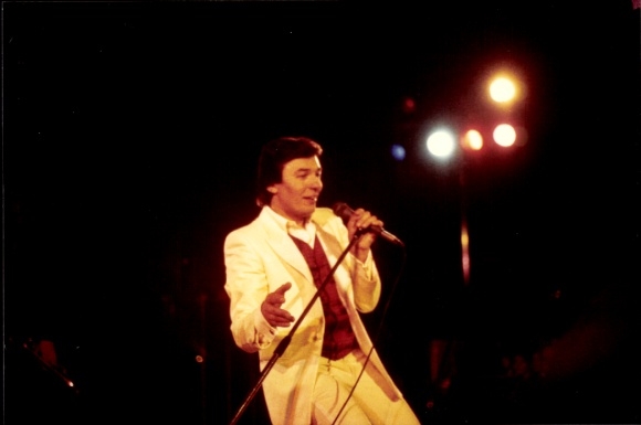 Foto Sänger Karel Gott auf der Bühne