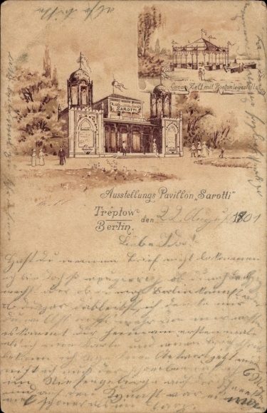 Litho Berlin Treptow, Ausstellung Pavillon Sarotti