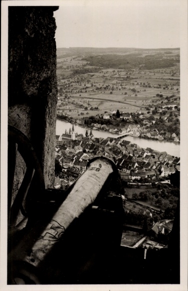 Ak Stein a Rhein Kt. Schaffhausen, Schloss Hohenklingen