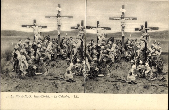 Stereo Ak La Vie de N.-S. Jésus-Christ, Le Calvaire