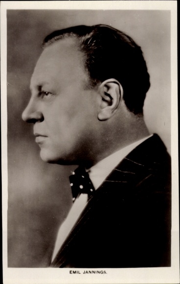 Ak Schauspieler Emil Jannings, Portrait