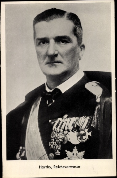 Ak Admiral Miklos von Horthy, Reichsverweser Ungarns