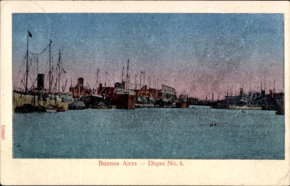 Luna Ak Buenos Aires Argentinien, Dique No. 4