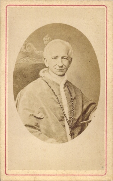 CdV Papst Leo XIII., Porträt