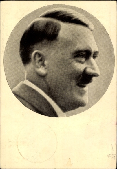 Ak Führer und Reichskanzler Adolf Hitler, Portrait, Männer der Zeit Nr. 91