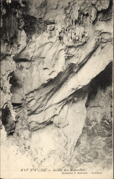 Ak Vịnh Hạ Long Baie d'Along Vietnam, Grotte des Merveilles