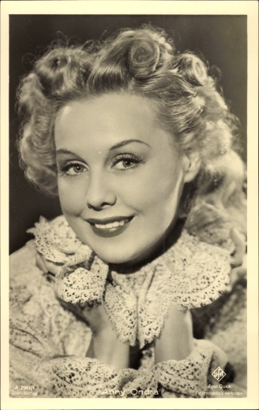 Ak Schauspielerin Anny Ondra, Portrait