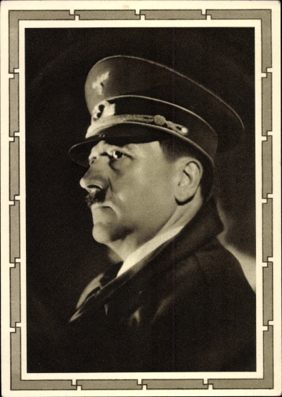 Ganzsachen Ak Führer und Reichskanzler Adolf Hitler, Portrait