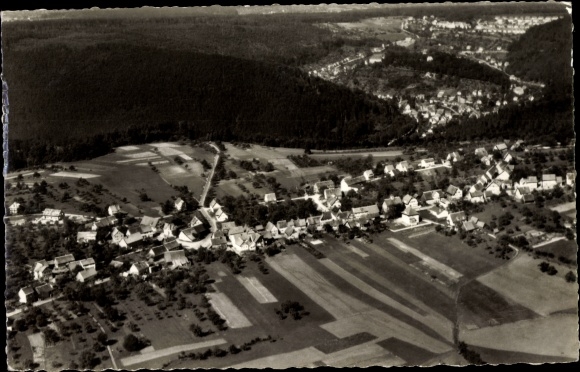 Ak Waldrennach Neuenbürg an der Enz Schwarzwald, Gesamtansicht