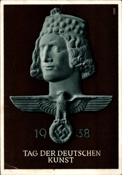 Ganzsachen Ak Tag der Deutschen Kunst 1938, München