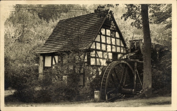 Foto Ak Bad Essen in Niedersachsen, Wassermühle